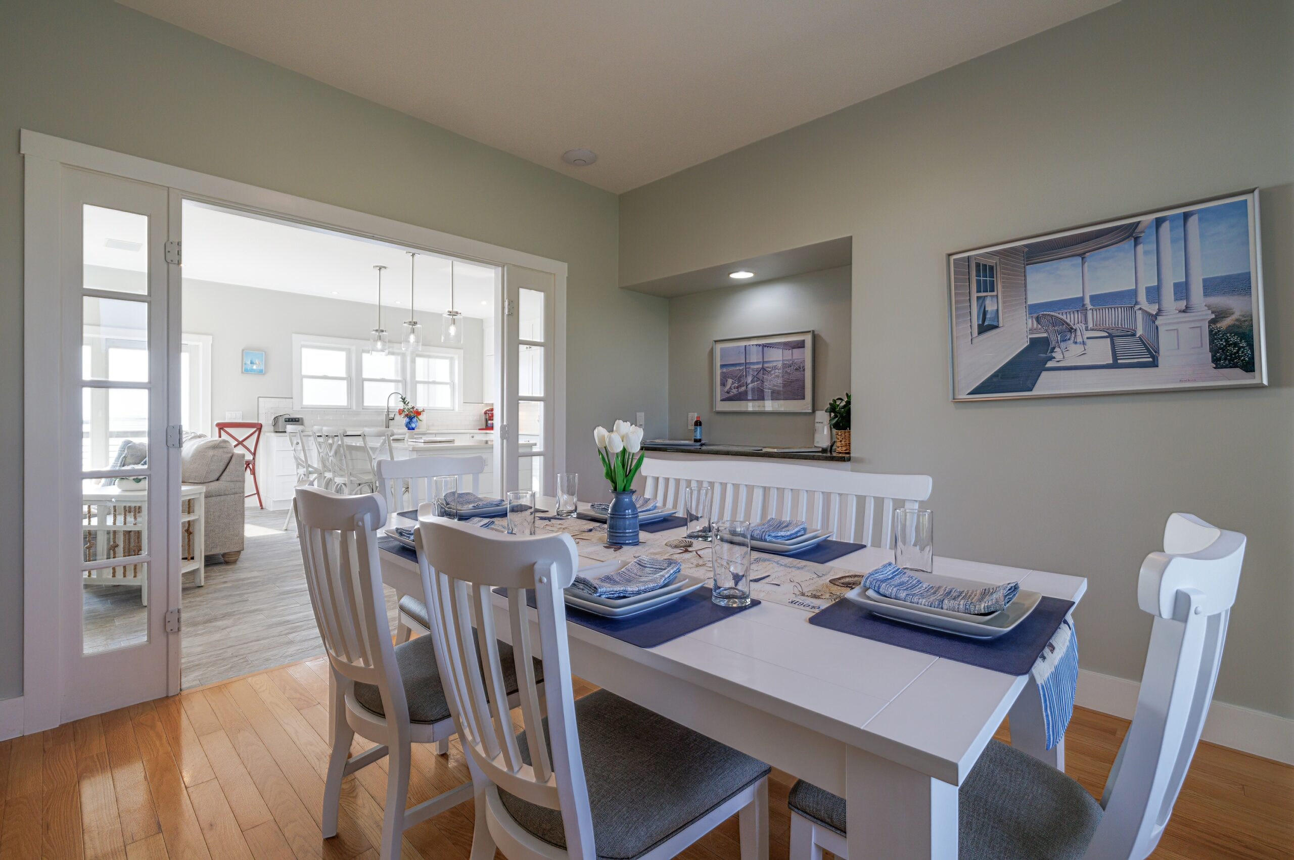 Dining Room - Main House of Sea Duck Cottage