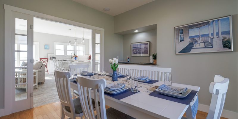 Dining Room - Main House of Sea Duck Cottage